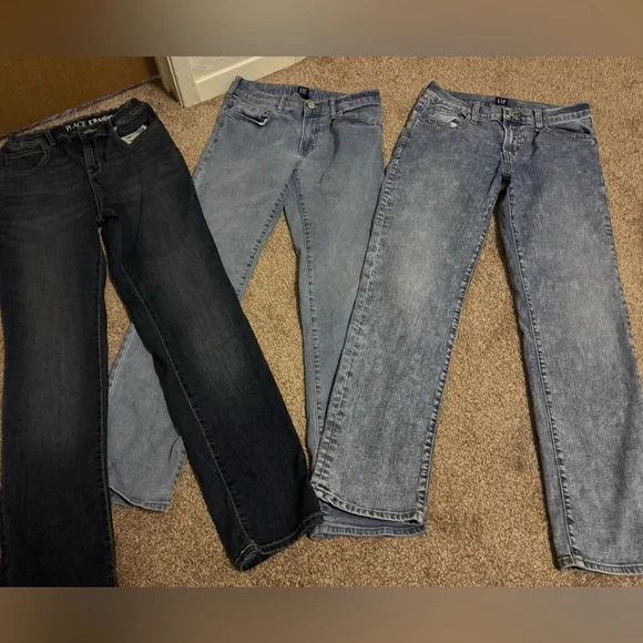 Boys GAP Denim Jeans Bundle in size 14 - Picture 3 of 16
